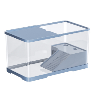 乌龟饲养缸豪华大别墅养乌龟专用家用造景生态缸小巴西龟底部排水