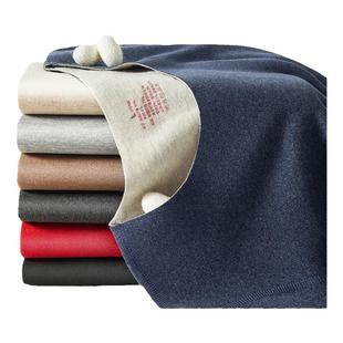 羊绒蚕丝无痕保暖内衣男士冬季加绒德绒薄款棉毛衫秋衣秋裤套装女