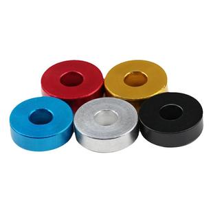 铝合金皇冠形金属垫片M2-M8杯头螺丝内六角垫圈彩色美观耐磨