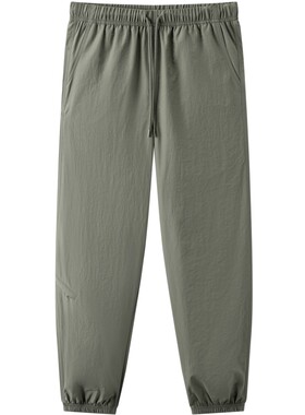 gxg.jeans男装 军绿色简约休闲长裤宽松束脚裤男薄款 25年春新品