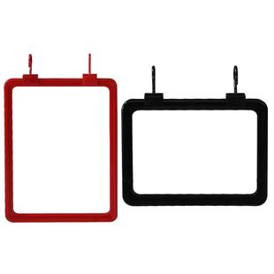 仓库标识牌挂牌价格牌A4提示牌透明塑料卡套标签牌仓储分类悬挂牌挂钩吊牌标示仓位库房车间分区指示展示牌框