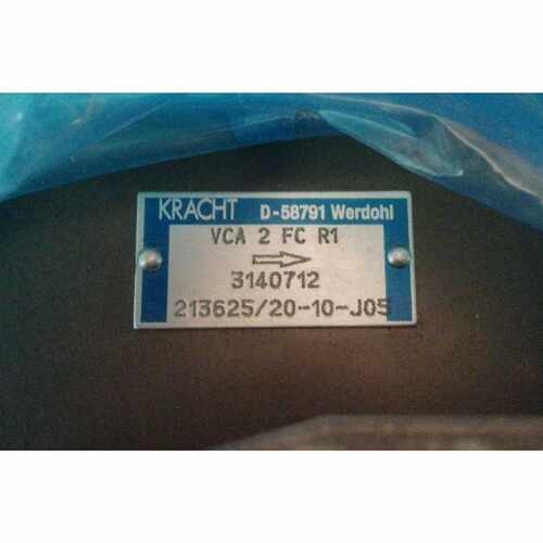 议价全新正品德国克拉克KRACHT流量计D-58791 VCA 2 FC R1
