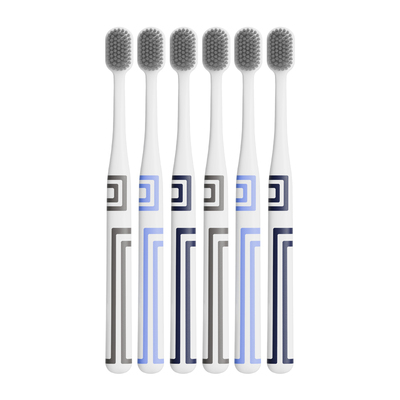 3支家庭套装银离子抗菌软毛牙刷