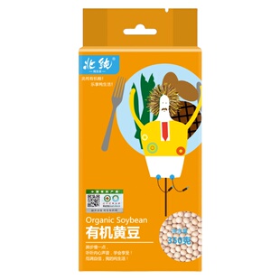 北纯有机黄豆350g杂粮粗粮大豆小包装做豆腐打豆浆专用豆浆豆