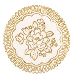 ktv烟灰缸垫片杯垫碗垫花瓶垫隔热垫餐桌垫家用餐垫垫布圆形防烫