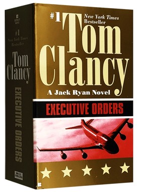 华研原版 总统命令英文原版小说 Executive Orders 军事反恐小说 Tom Clancy 汤姆克兰西 Jack Ryan 杰克瑞安系列 英文版进口书