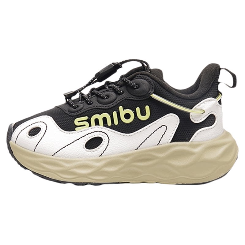 SMIBU斯密朴童鞋瞬时缓震2025冬季新款加绒运动鞋男童女童户外鞋
