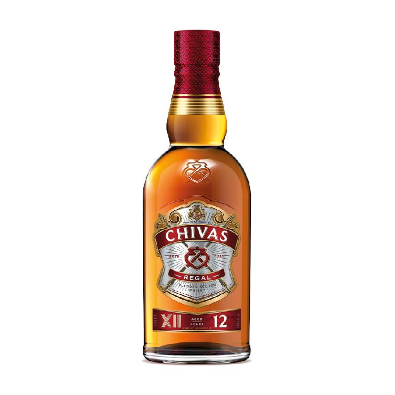 【进口】Chivas芝华士12年苏格兰威士忌700ml洋酒烈酒特调