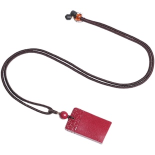 天然冰种黑曜石狼牙吊坠送男士霸气生日礼物挂坠女潮流项链护身符