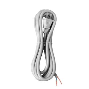 RVV电源线带插头家用纯铜线2/3芯10A大功率裸尾线二三插排护套线