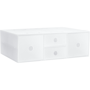 玄关抽屉式医药箱家庭装药品药物收纳盒家用急救桌面多层柜置物架