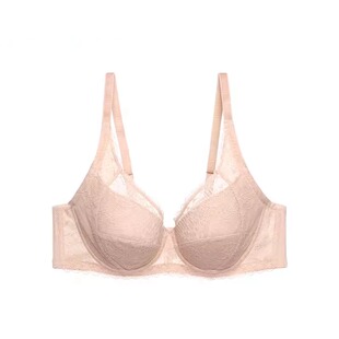 爱慕官方正品牌聚拢文胸女侧收副乳轻薄款调整型大胸显小内衣胸罩