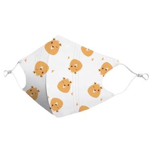 儿童口罩0到6岁透气可调节婴幼儿宝宝一次性防护立体口耳罩高颜值