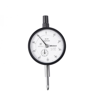 正品日本三丰百分表2046AB进口0-10mm指针式高精度表盘千分指示表