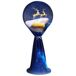 风扇防尘罩全包落地式圆形立式电风扇罩套家用台式通用电扇罩