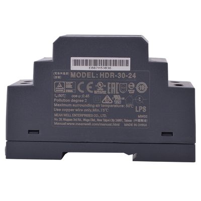 台湾明纬HDR/MDR导轨24V开关电源