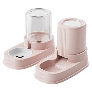 猫咪饮水机兔子食盆狗碗自动喂食器防打翻猫粮饭盆宠物用品大全