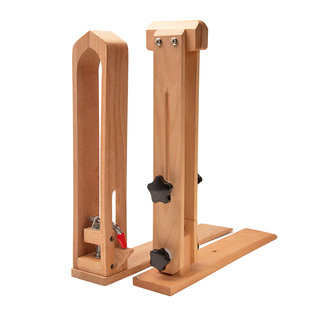 皮具手缝木夹缝皮木夹缝线固定木架子diy手工皮具皮革工具A级榉木