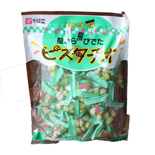 【本土版】日本代购千成堂开心果儿童宝宝坚果绿色零食原味225g