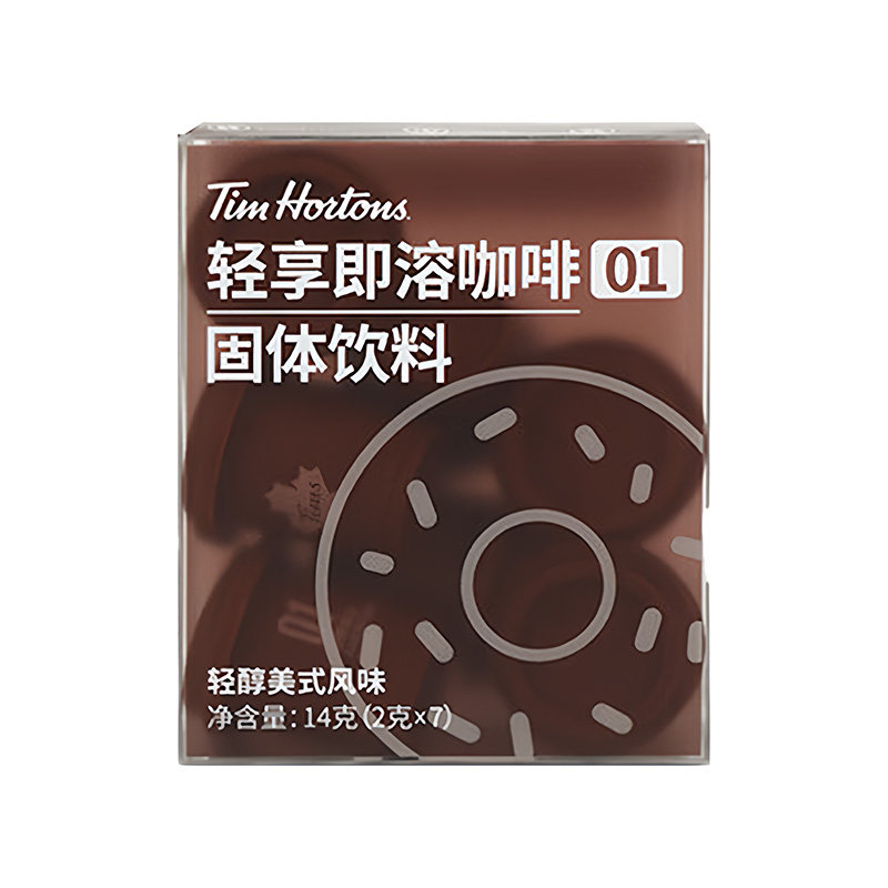 tims速溶冻干咖啡粉多口味