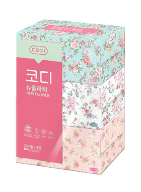 韩国进口硬盒装面巾纸