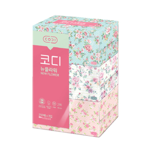 韩国进口硬盒装面巾纸可涤抽纸抽取式手帕纸柔软餐巾纸巾250抽3盒