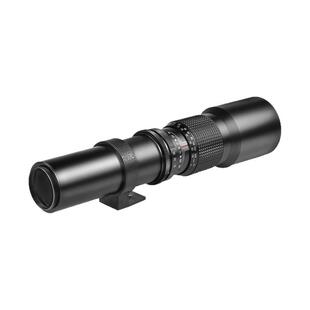 500MM F8 超长定焦手动镜头T口转换E卡口微单打鸟探月拍花景