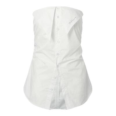 JACFLEURANT春夏尖领抹胸上衣