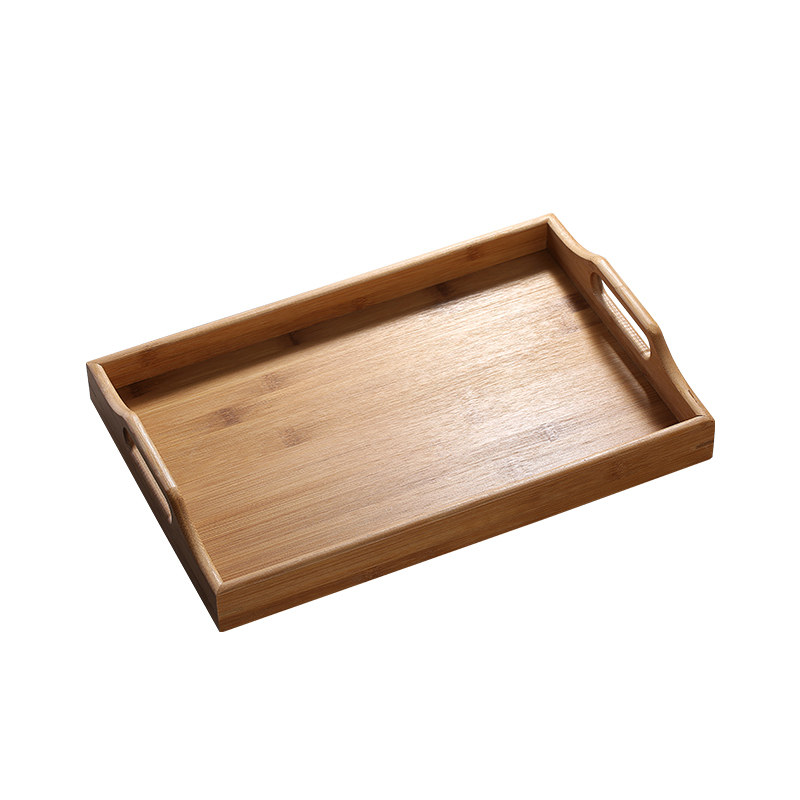 家用竹制茶盘竹子茶海日式平板茶台长方形大小号茶托托盘功夫茶具