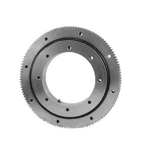 无齿回转支承机械臂底座转盘轴承小型吊车回转支撑小齿轮单排现货