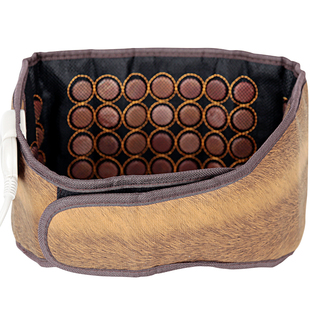 红砭石护腰带腰椎腰间盘磁疗劳损发热中老年人男女士专用电热腰带