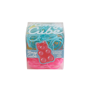 强拉不断~彩色高弹力一次性皮筋时尚百搭扎头发绳发圈女皮套头绳