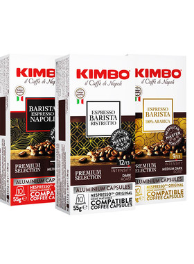 kimbo咖啡胶囊意大利进口100粒
