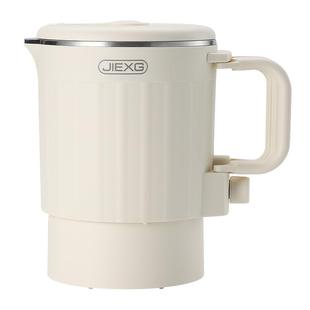 德国JIEXG全钢折叠烧水壶旅行出差便携式不锈钢电热杯酒店开水壶