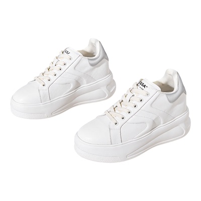 星期六9CM内增高小白鞋女款