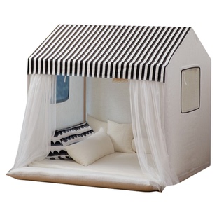 儿童帐篷室内男孩可睡觉游戏屋过家家小房北欧风格宝宝童话屋玩具