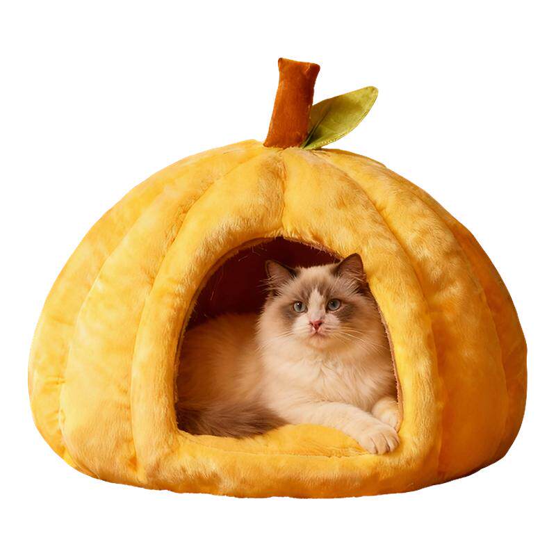 猫窝冬季封闭式安全感南瓜猫窝