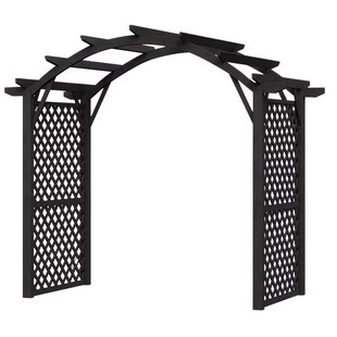 花园庭院凉亭户外防腐实木花架别墅室外葡萄爬藤架子农村遮阳凉棚