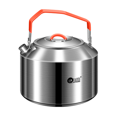 岛奇户外304不锈钢烧水壶