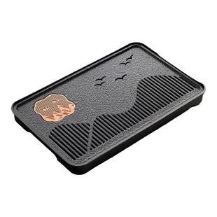 茶盘家用茶托盘小型2025新款客厅高档仿乌金石茶海茶具干泡小茶台