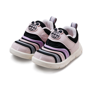 巴布豆宝宝学步鞋婴儿鞋子春季红色毛毛虫机能鞋儿童童鞋女童鞋