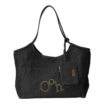 Oohhygge.丹宁hobo包小号高级感两色大容量托特手提通勤单肩包