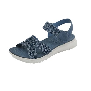 可下水轻便运动凉鞋女软底不累脚中老年夏季新款妈妈旅游沙滩防滑