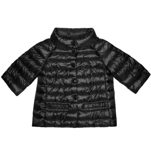 棉衣女短款棉袄棉服中老年大码短袖半袖七分袖中袖外套