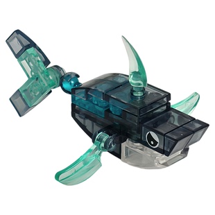 Bros Block国产积木透明海洋动物小颗粒拼装儿童益智玩具生日礼物