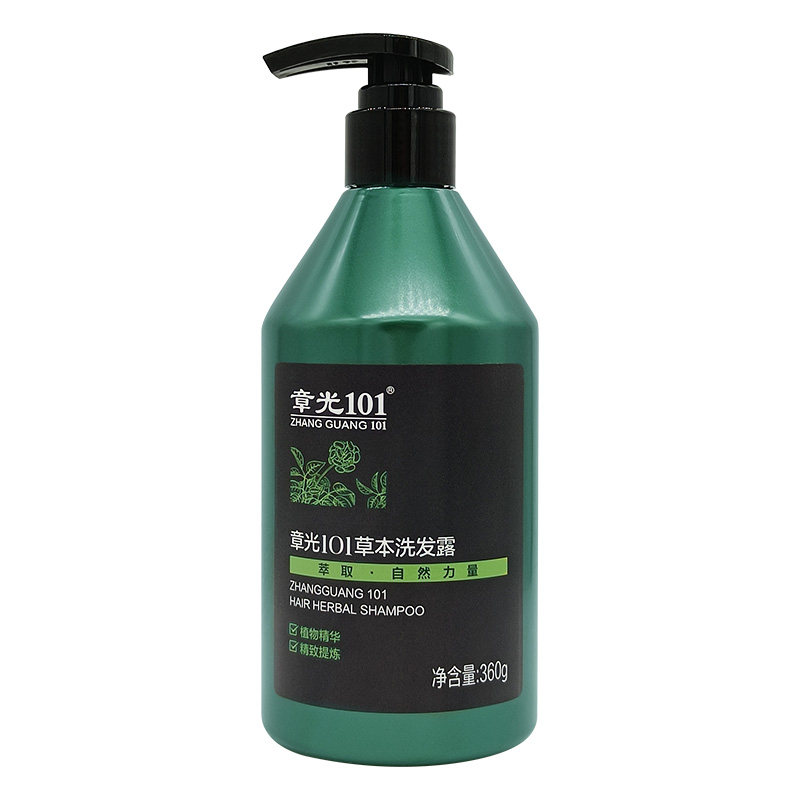 章光101草本洗发露强根健发固发洗发水植物滋养温和清洁洗头膏