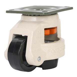 福马轮万向轮40F水平调节转向轮60f平板支撑设备工业重型脚轮100F