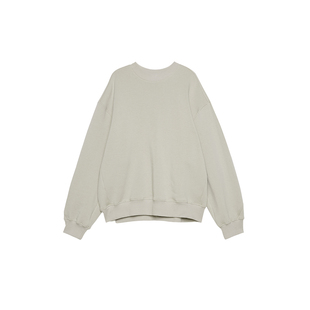 MRS Studios 秋冬绒底Clean fit连肩袖舒适休闲运动卫衣/半裙套装