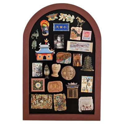 挂式磁吸板小黑板冰箱贴展示板