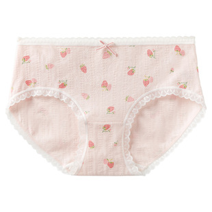 比得兔联名礼盒秋冬新款可爱女士纯棉内裤抗菌女生三角裤少女内内